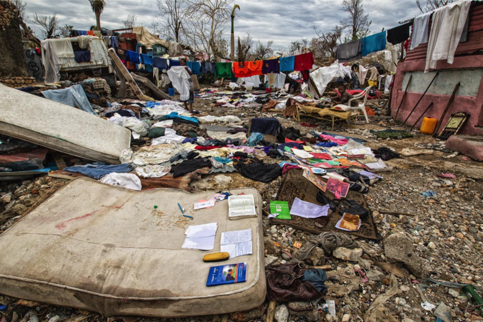 Zone affecté par Matthew en Haïti dans le departement de la Grand´Anse, Jérémie PHOTO: LOGAN ABASSI/MINUSTAH