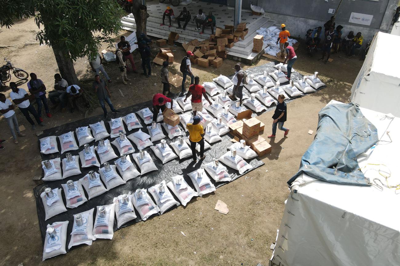It takes a village Responding to humanitarian crises in Haiti United