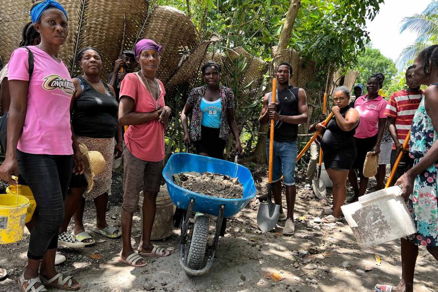 Building A More Resilient Post-earthquake Future In Haiti | United ...