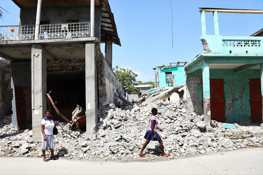 It takes a village: Responding to humanitarian crises in Haiti | United ...