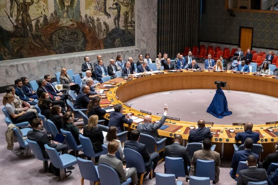 The Security Council adopts, by recorded vote, a resolution authorizing the creation of a Multinational Security Support (MSS) mission in Haiti.